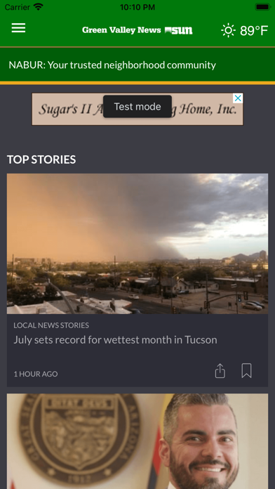 App screenshot