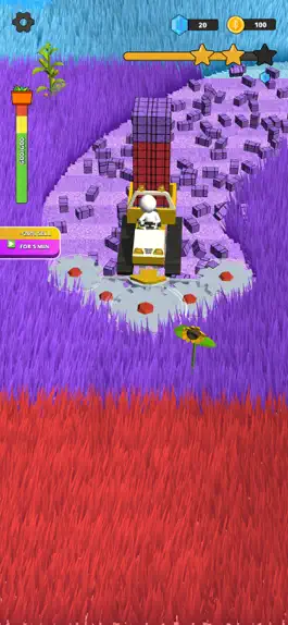 Game screenshot Stone Grass: Lawn Mower Game apk