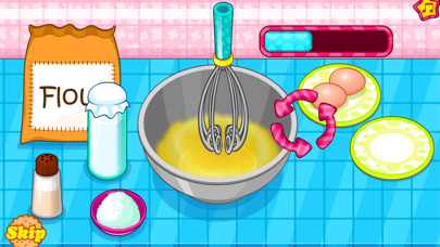 Cooking owl cookies game Screenshot