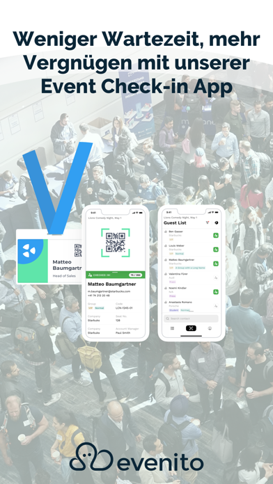 Screenshot #1 pour Check-in & Guestlist | evenito