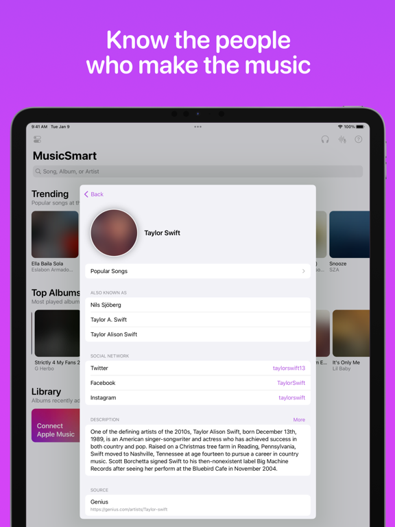 MusicSmart - Liner Notes