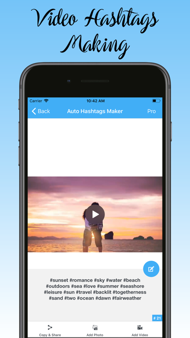 Auto Hashtag Maker Pro screenshot 3