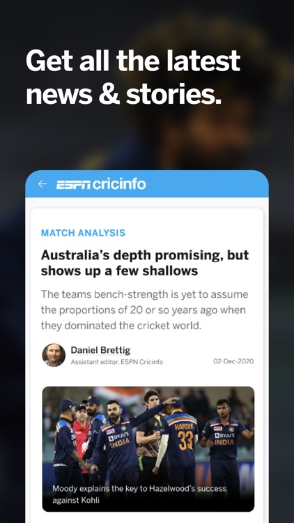 ESPNcricinfo - Cricket Scores screenshot-6