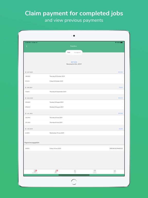 Screenshot #5 pour Helpling Partner