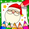 Coloring Book Christmas icon