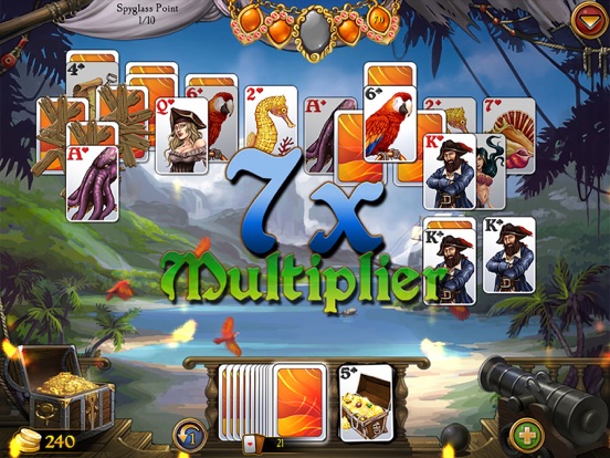 Screenshot #6 pour Seven Seas Solitaire HD