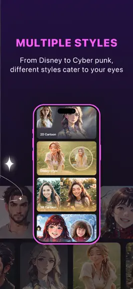 Game screenshot Reels AI: Restyle Video Photos apk