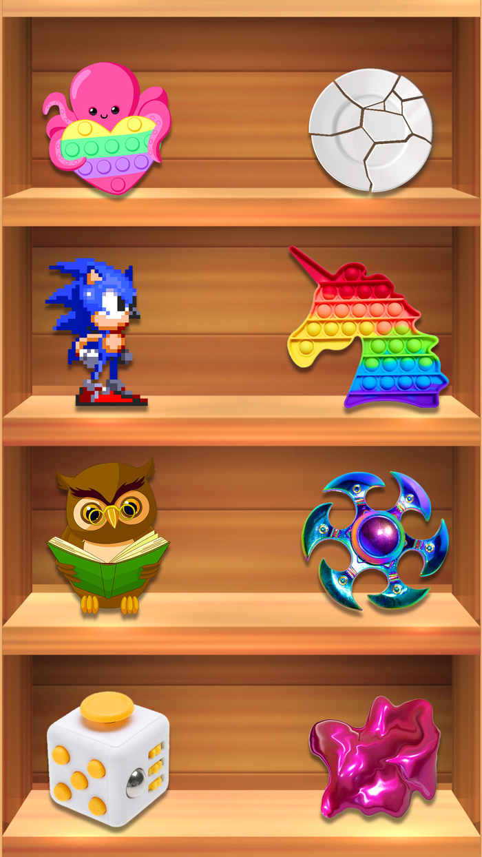 Pop it Fidget 3d-Alphabet Lore