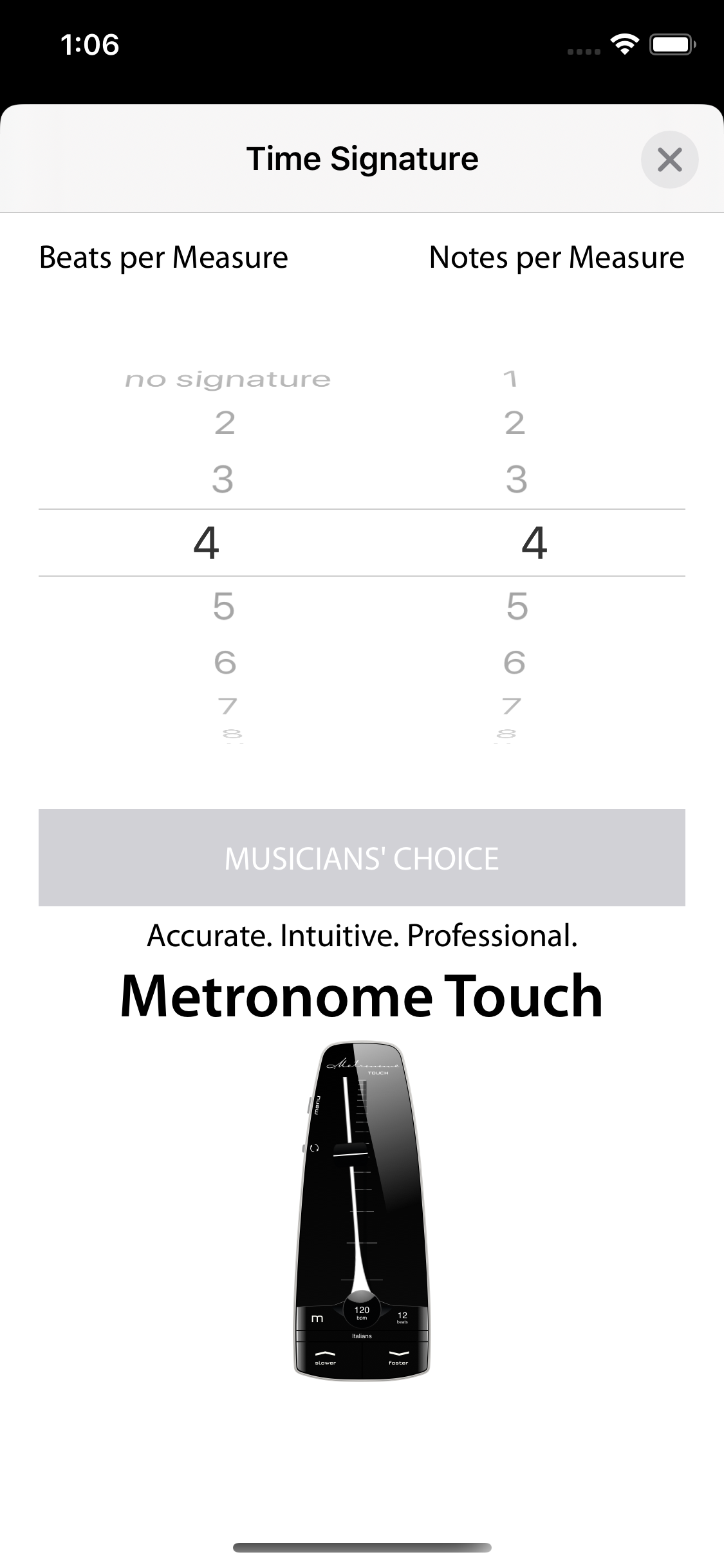 Metronome - reloaded screenshot 4