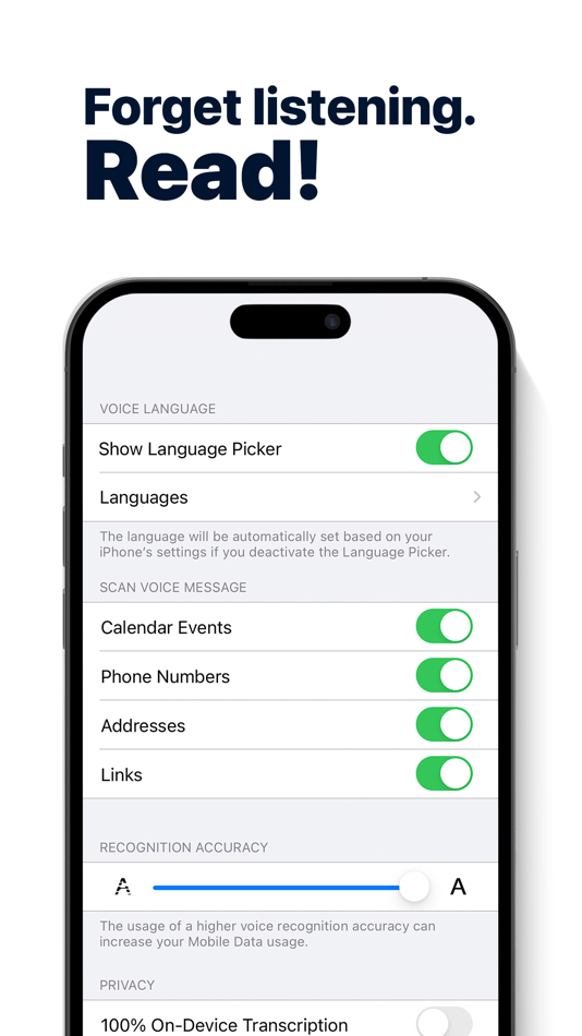 #3. Textify - Don't listen.. Read! (iOS) 게시자: Dimitri Staufer