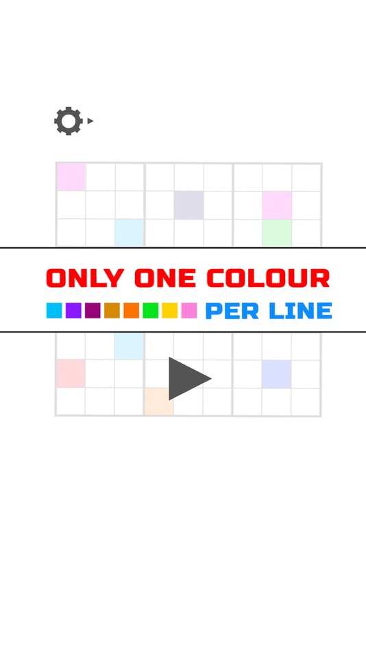 #6. Only 1 color per line (iOS) 由: PLAYTOUCH