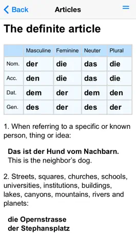 Game screenshot German Grammar hack