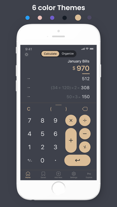 Sigma Calculator Screenshot