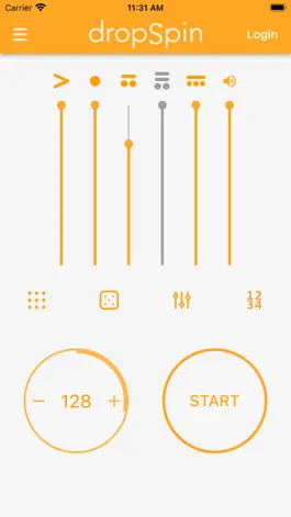 Game screenshot dropSpin Player apk