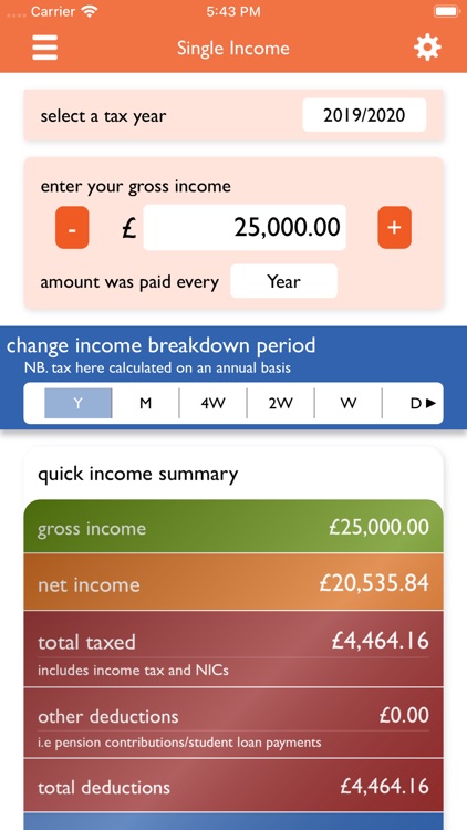 UK Tax Calculators 2024-2025 screenshot-0