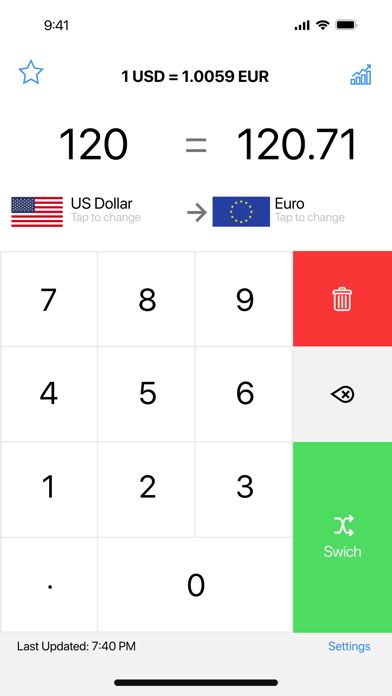 Currency Converter - Fast Screenshot