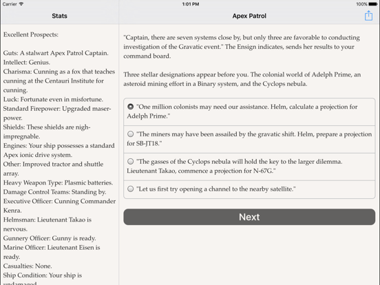 Apex Patrol iPad app afbeelding 4