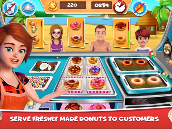 Screenshot #6 pour Beach Food Truck -Cooking Game