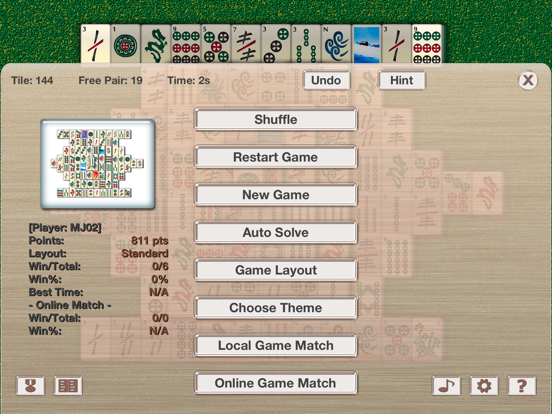 Screenshot #5 pour Mahjong Unlimited HD