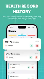 blood pressure -health monitor iphone screenshot 3