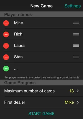 Game screenshot Oh Hell Card Game Scoring mod apk