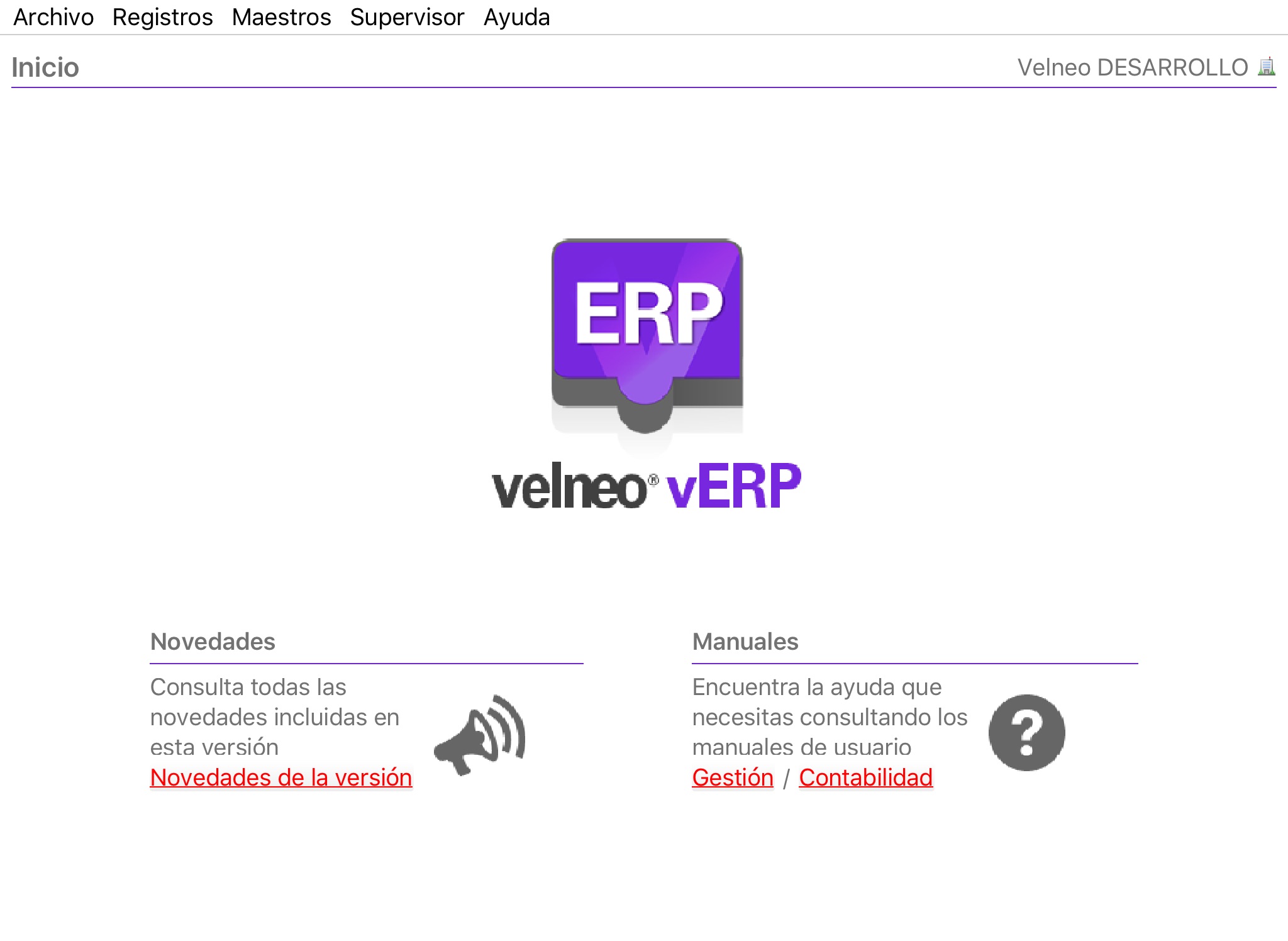 Velneo vClient screenshot 2
