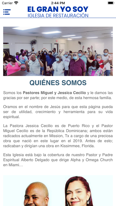 IGLESIA EL GRAN YO  SOY Screenshot
