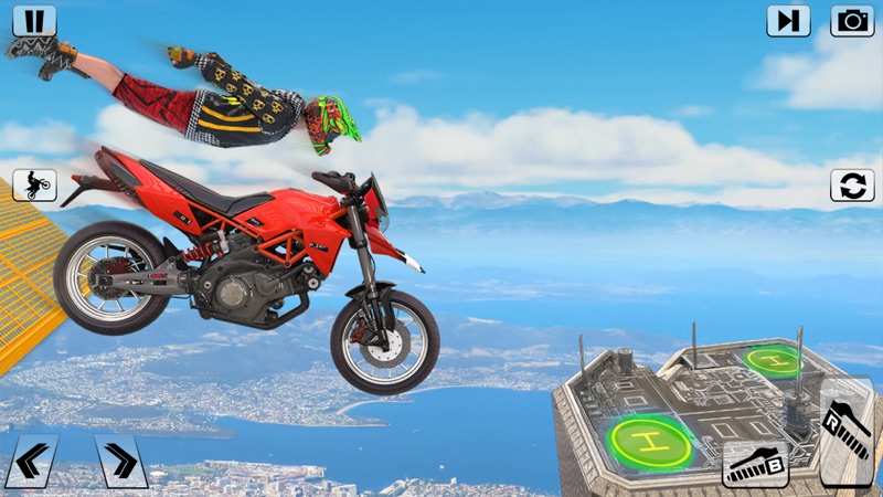 bike 360 flip jogo dublê 3d screenshot 7