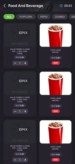 Game screenshot EPIX CINEMAS hack