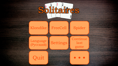 Popular Solitaires Screenshot