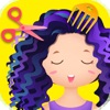 Hair salon & makeup game icon