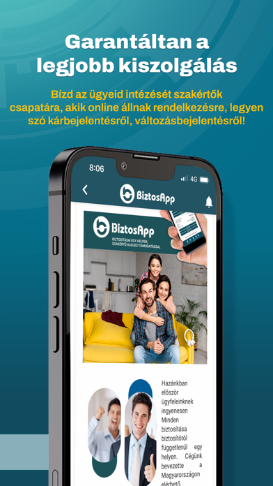 BiztosApp Screenshot