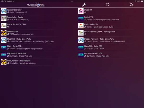 Screenshot #5 pour My Radio Online - Polska
