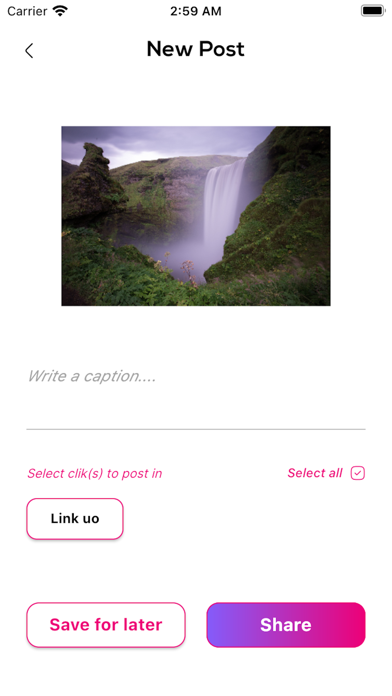 Clik - Create your safe space Screenshot