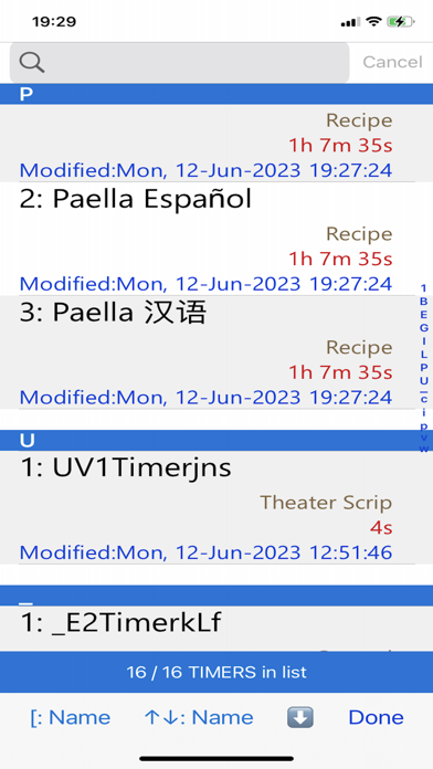 Timer Manager Screenshot