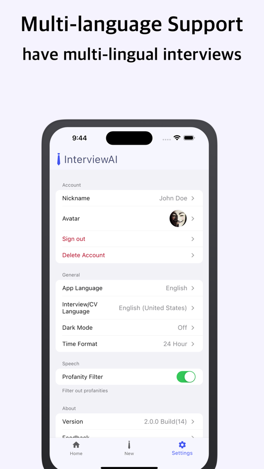 #8. InterviewAI: Mock Interview (macOS) Podle: Synnax Studio LTD