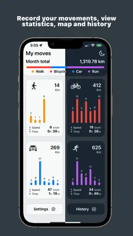 Game screenshot MyMoves - Tracker hack