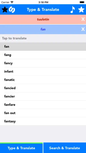 English to Finnish Translator screenshot 1