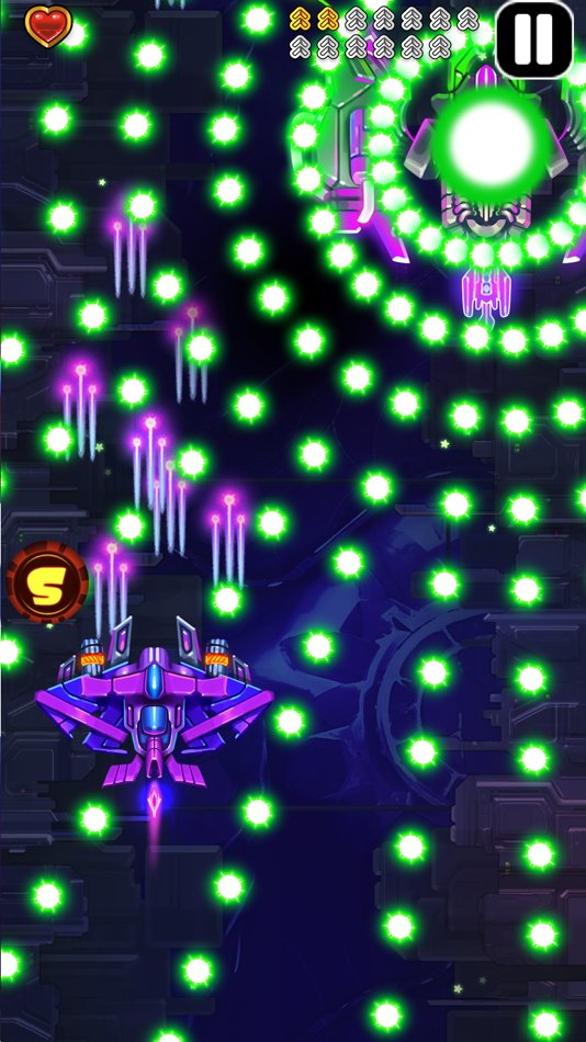 #7. Galaxy Wing: Ace Shooter (iOS) Bởi: Chongqing Kruger Network Technology Co., Ltd