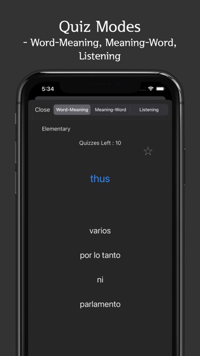 English Vocab (All Levels) Screenshot