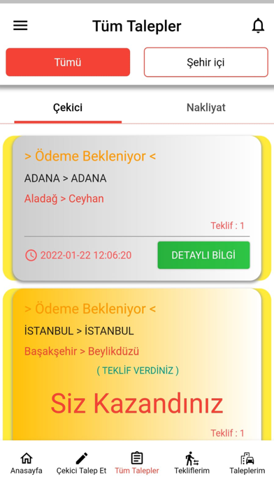 Çekici 7/24 & Nakliyat Screenshot