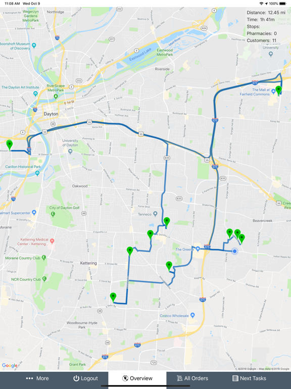 NeemDelivery iPad screenshot 9 - Productivity app