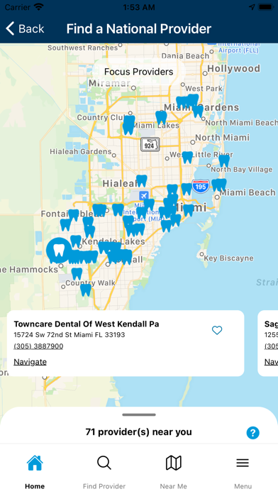 BCBS FEP Dental Screenshot