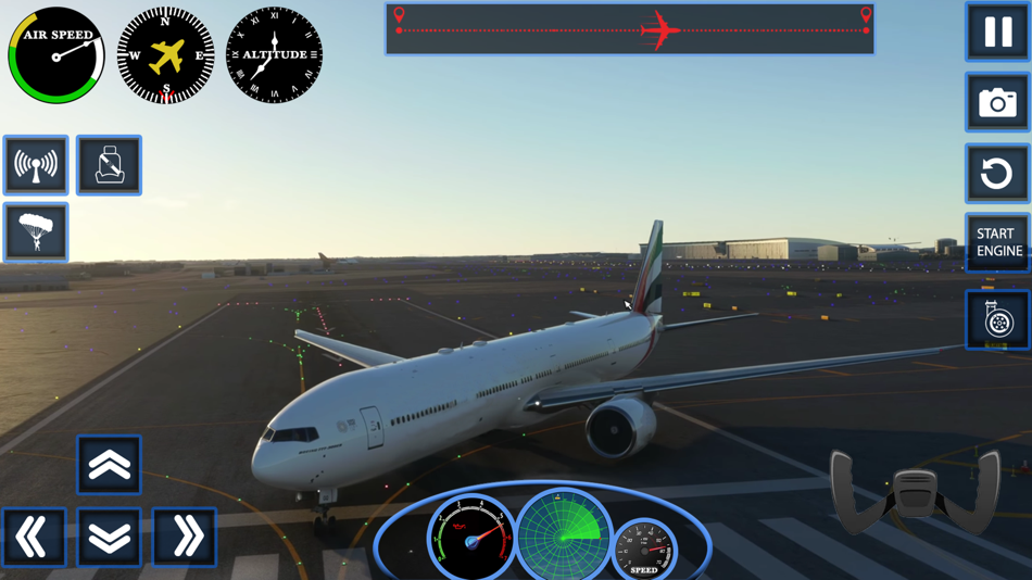 #1. Flight Pilot Airplane Games 3D (iOS) 由: Naveed Imran