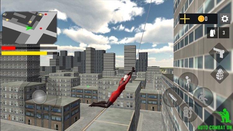 Super Hero Rope Crime City screenshot-3