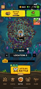 Apexlands: idle Tower Defense screenshot #3 for iPhone