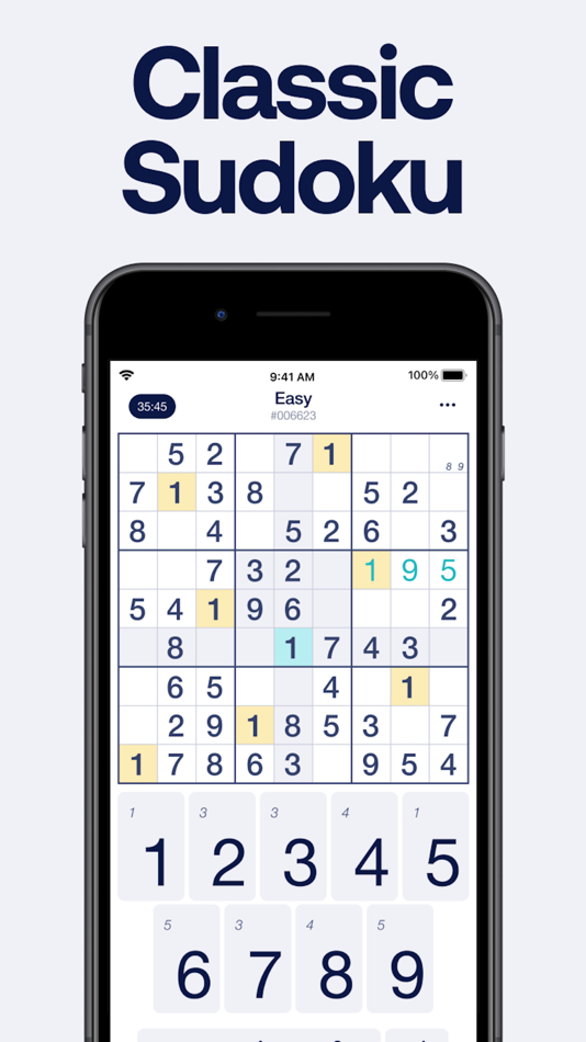 #1. Sudoku ⋅ (iOS) 由: Agnes Frances