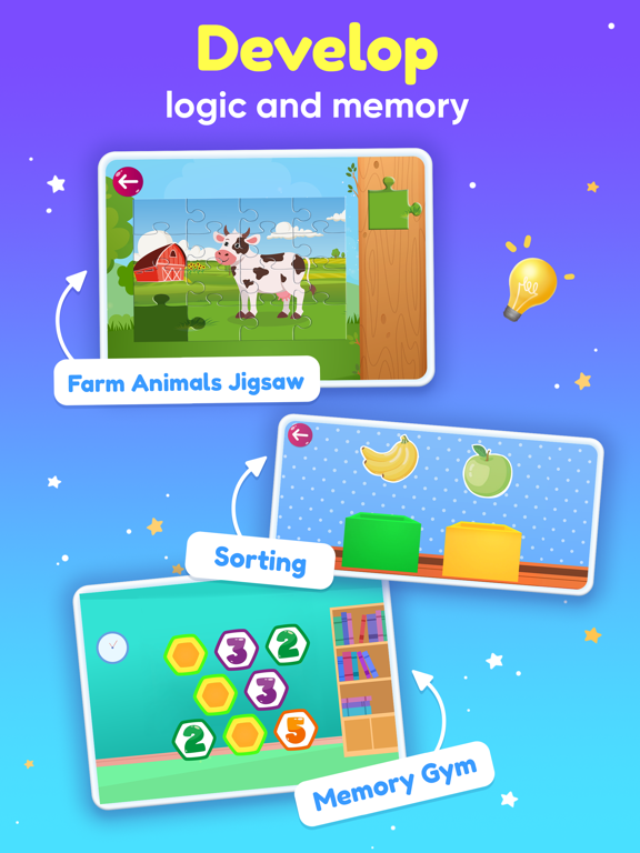 Toddler Puzzle: Games for Kids iPad screenshot 4 - Education app