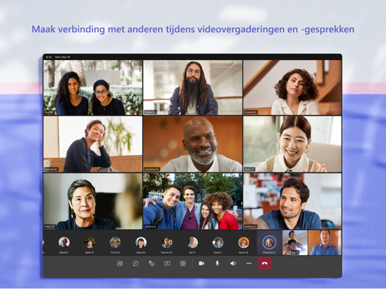 Microsoft Teams iPad app afbeelding 2