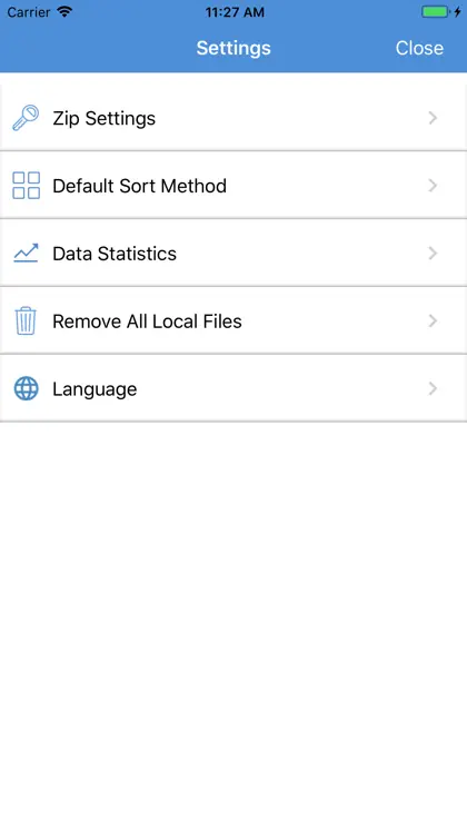 Screenshot 6 di 6 di iZip Pro -Zip Unzip Unrar Tool